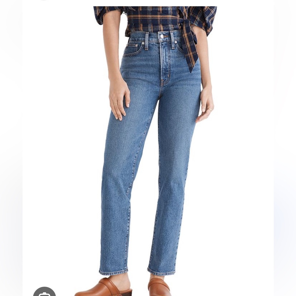 Madewell perfect vintage straight jeans